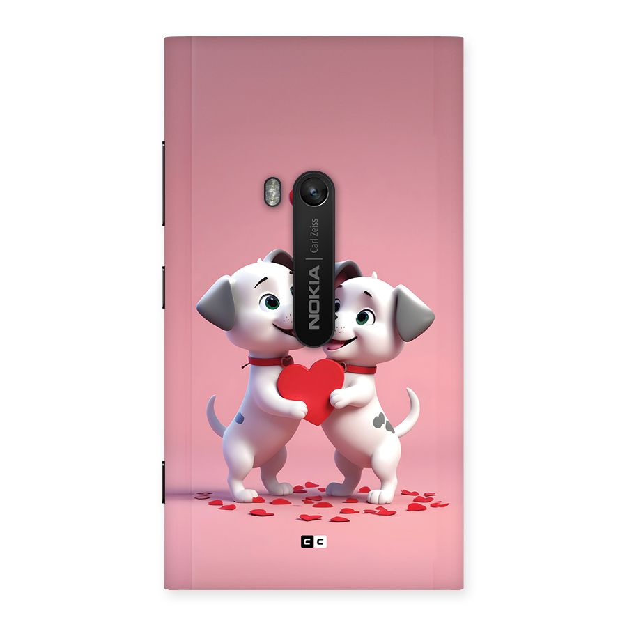 Two Puppies Together Back Case for Lumia 920