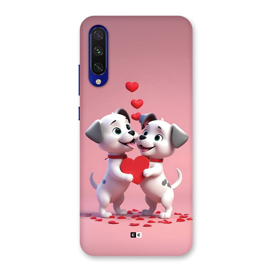 Two Puppies Together Back Case for Mi A3