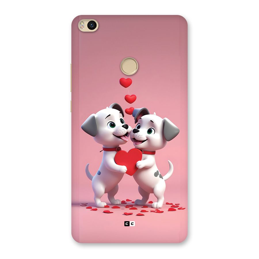 Two Puppies Together Back Case for Mi Max 2
