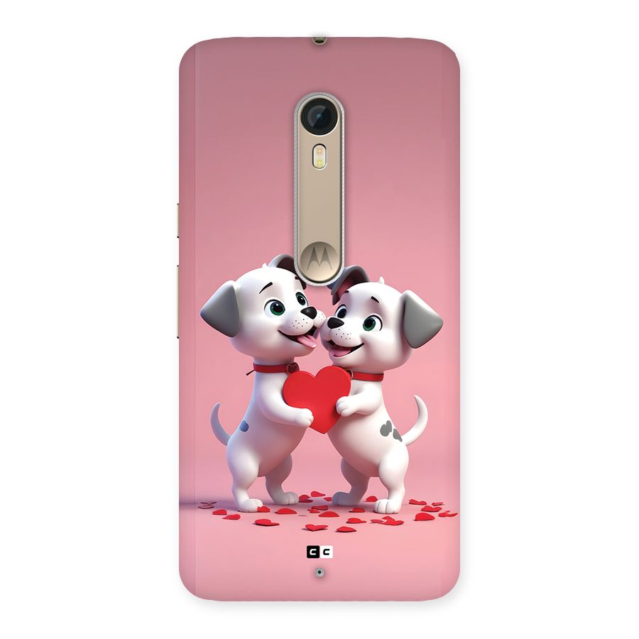 Two Puppies Together Back Case for Moto X Style