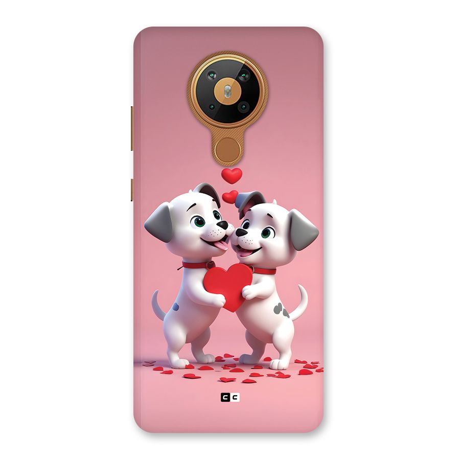 Two Puppies Together Back Case for Nokia 5.3