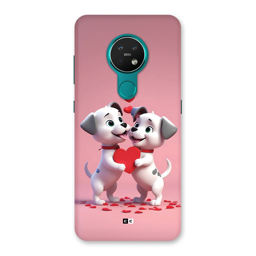 Two Puppies Together Back Case for Nokia 7.2