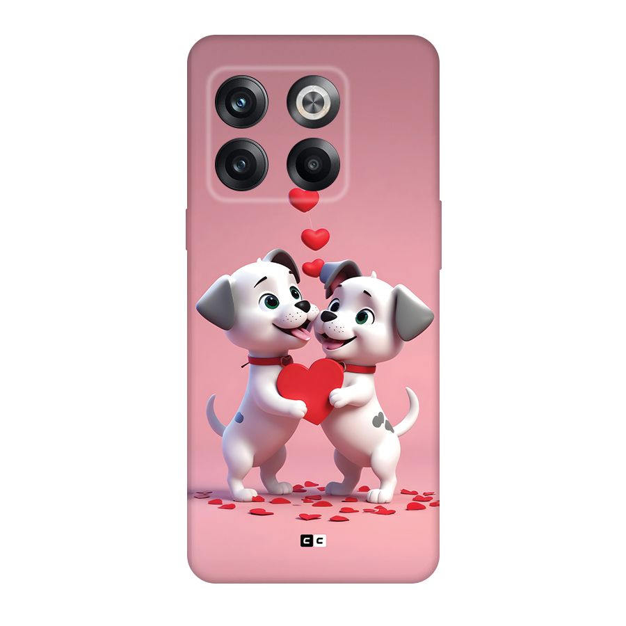 Two Puppies Together Back Case for OnePlus 10T