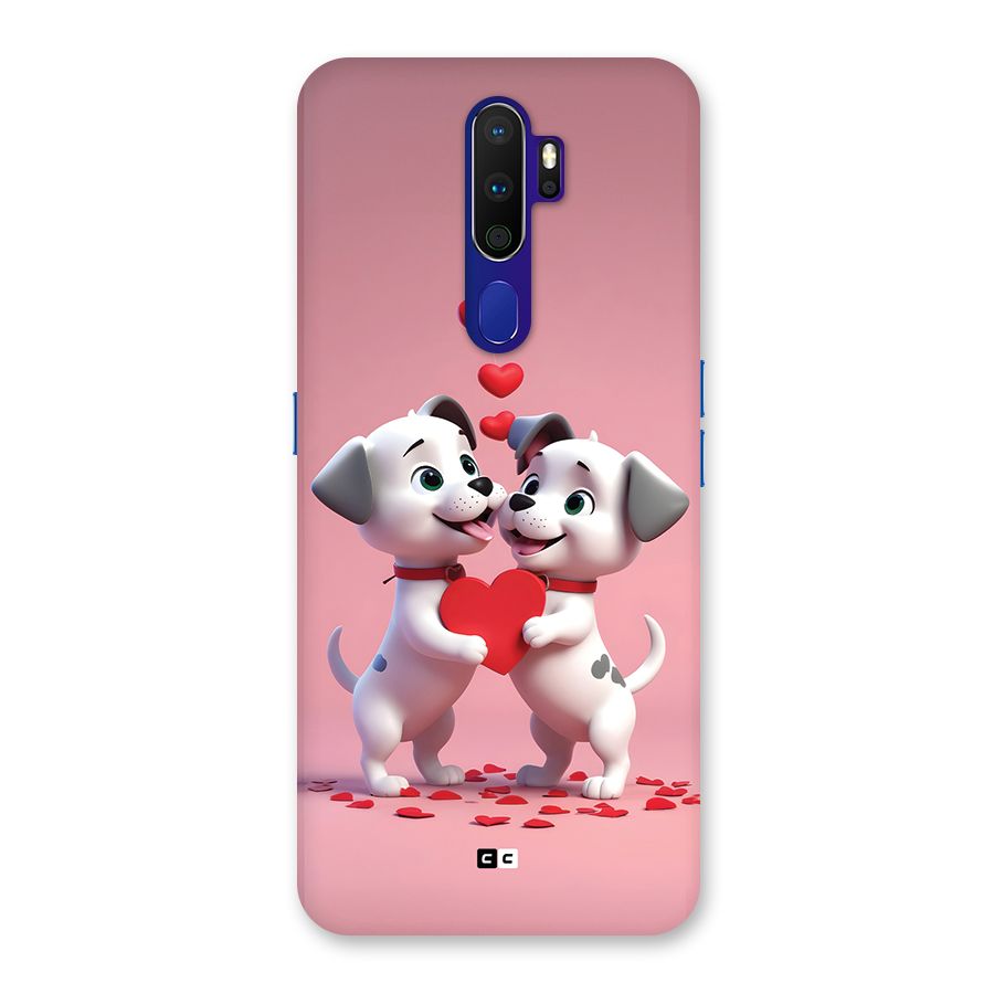 Two Puppies Together Back Case for Oppo A9 (2020)