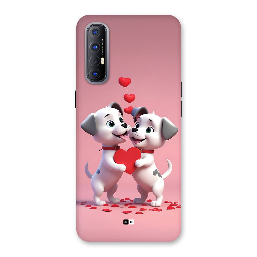 Two Puppies Together Back Case for Oppo Reno3 Pro