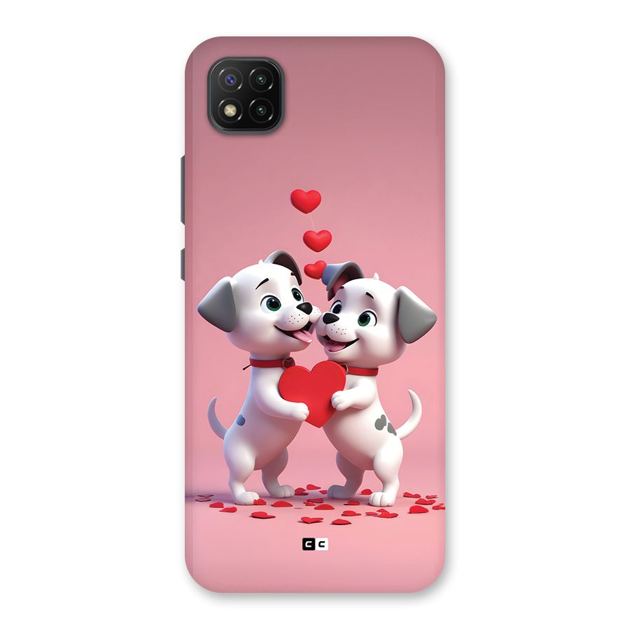 Two Puppies Together Back Case for Poco C3