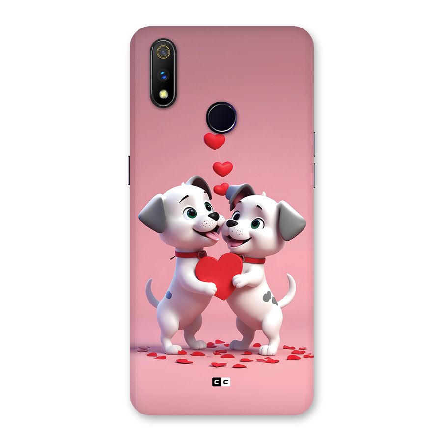 Two Puppies Together Back Case for Realme 3 Pro