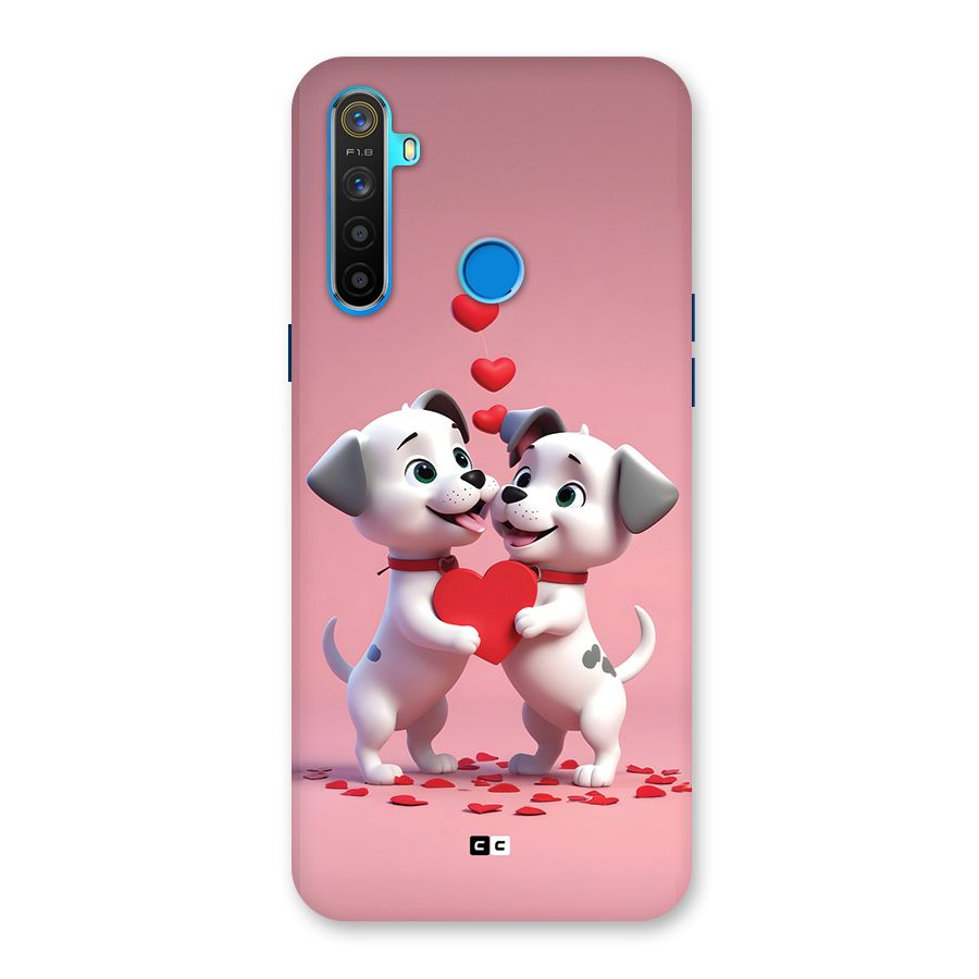 Two Puppies Together Back Case for Realme 5
