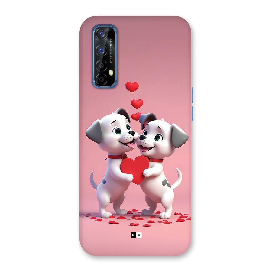Two Puppies Together Back Case for Realme 7