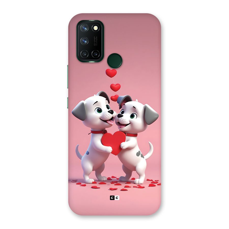 Two Puppies Together Back Case for Realme 7i
