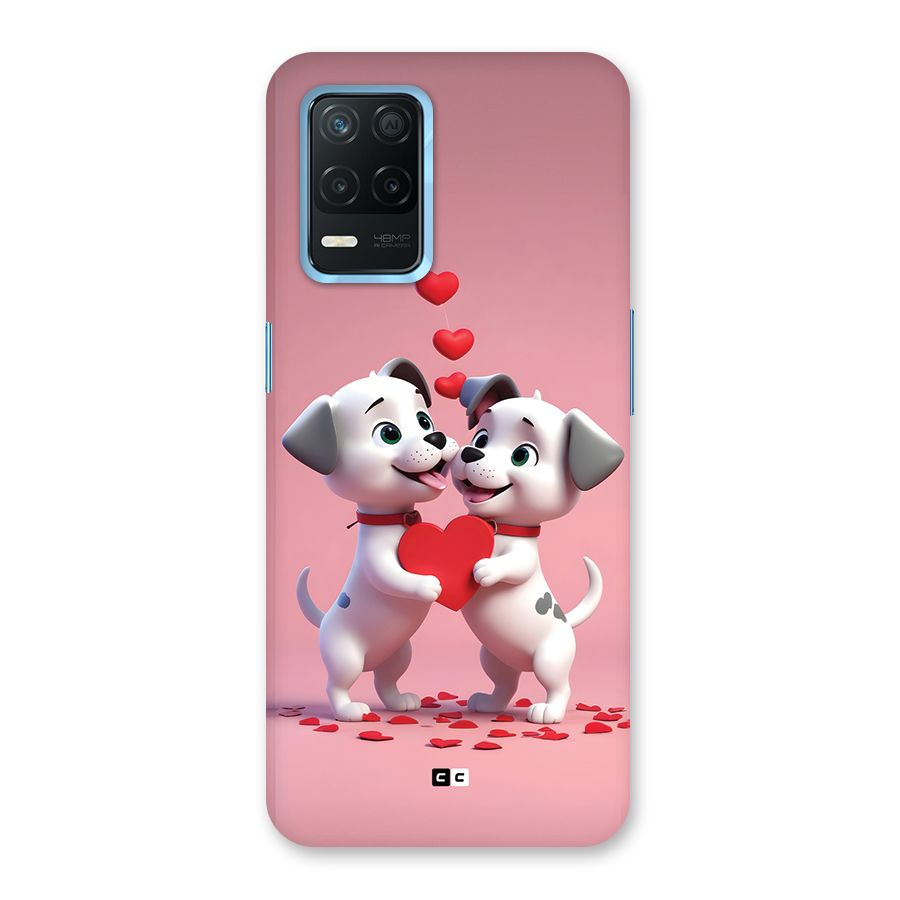 Two Puppies Together Back Case for Realme 8 5G