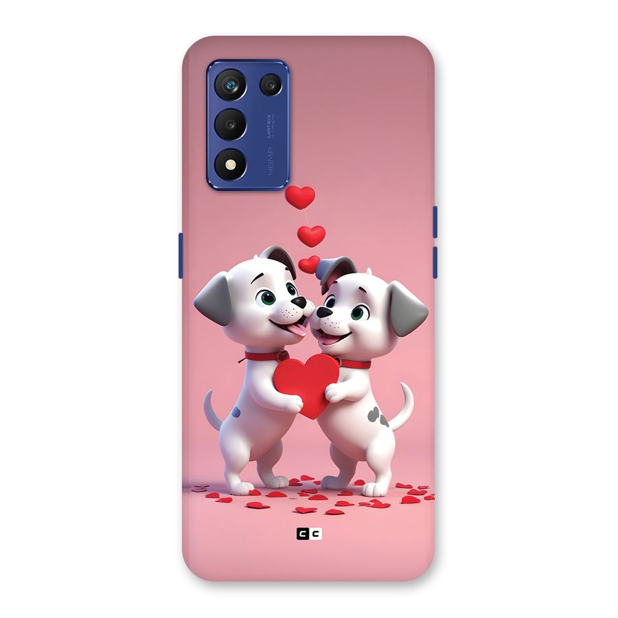 Two Puppies Together Back Case for Realme 9 5G Speed