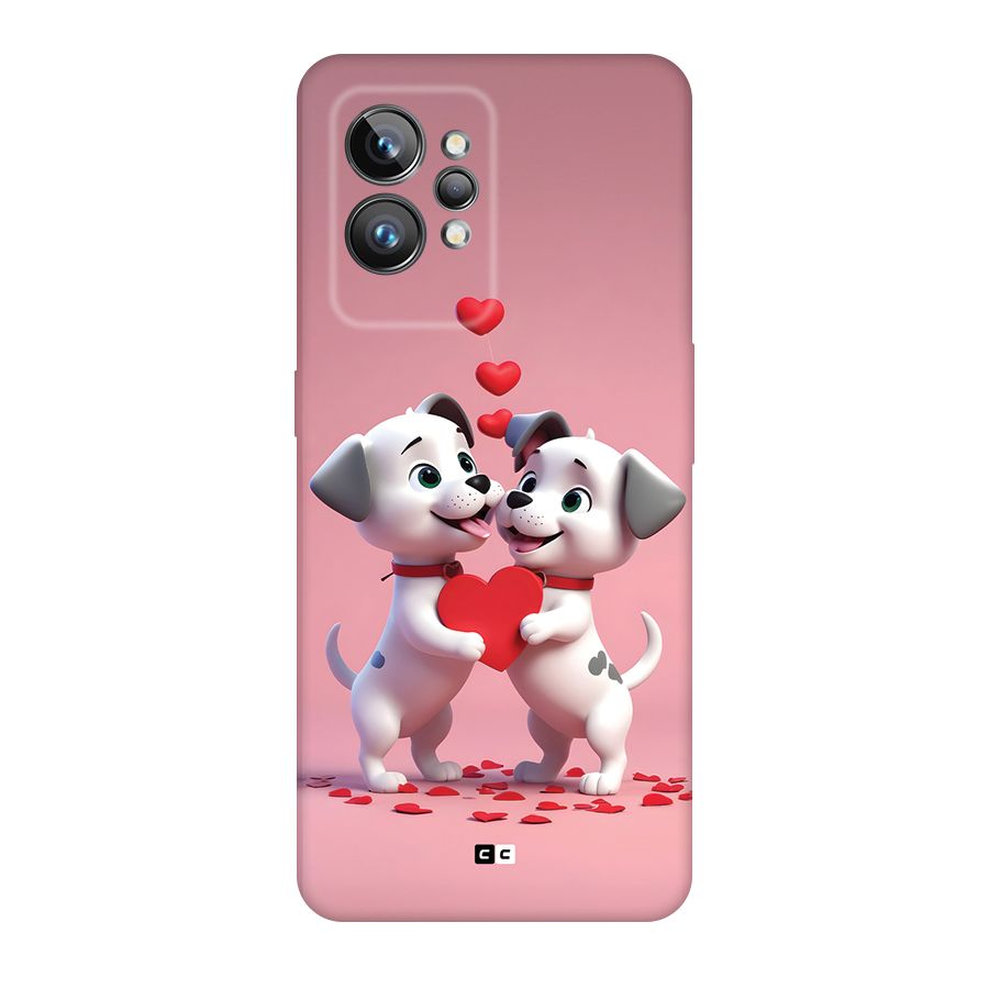 Two Puppies Together Back Case for Realme GT2 Pro