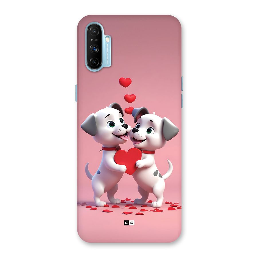 Two Puppies Together Back Case for Realme Narzo 20A
