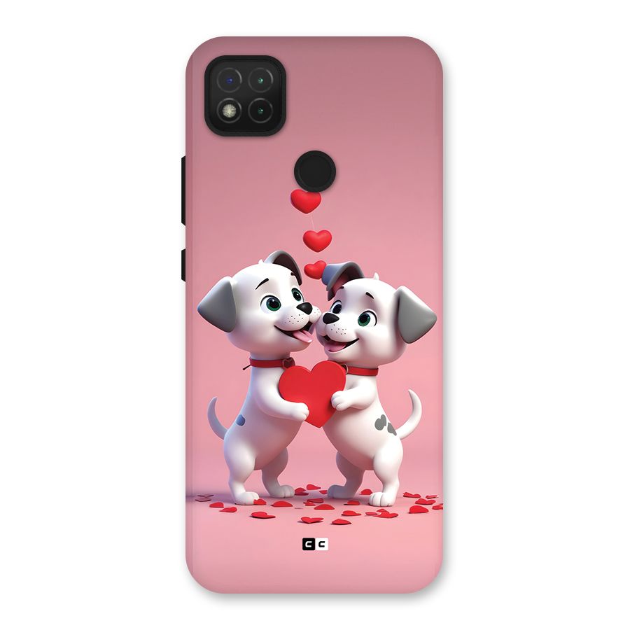 Two Puppies Together Back Case for Redmi 9