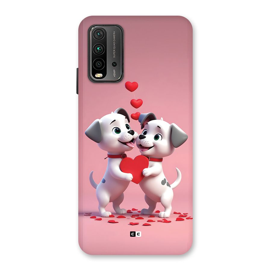 Two Puppies Together Back Case for Redmi 9 Power
