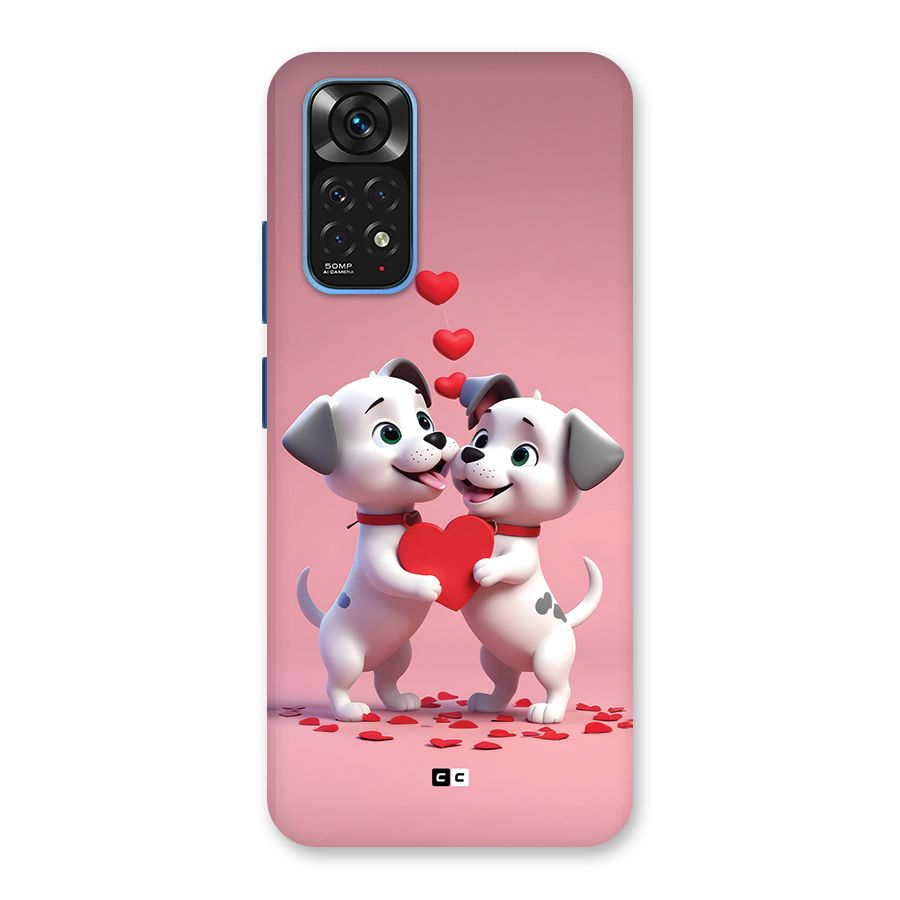 Two Puppies Together Back Case for Redmi Note 11S