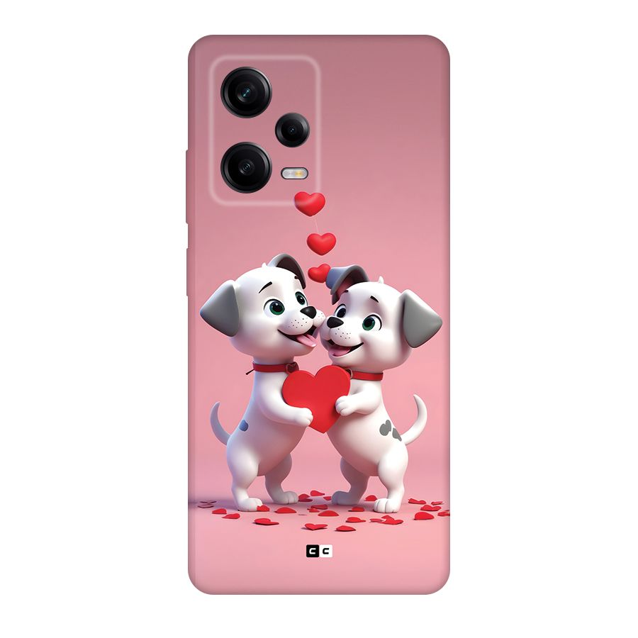 Two Puppies Together Back Case for Redmi Note 12 Pro