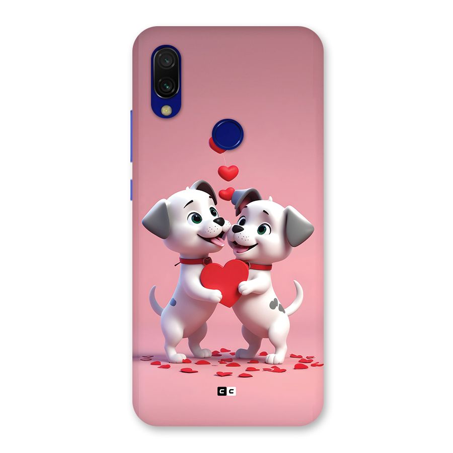 Two Puppies Together Back Case for Redmi Y3