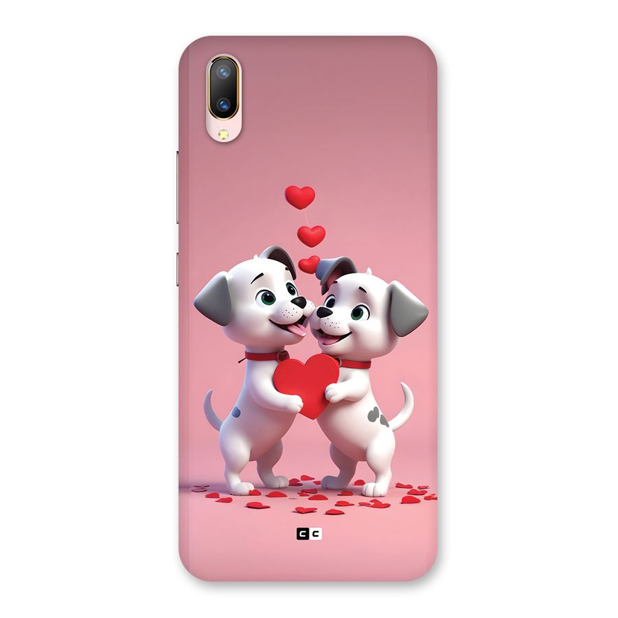 Two Puppies Together Back Case for Vivo V11 Pro