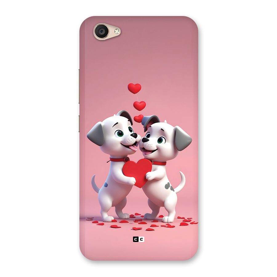 Two Puppies Together Back Case for Vivo V5 Plus