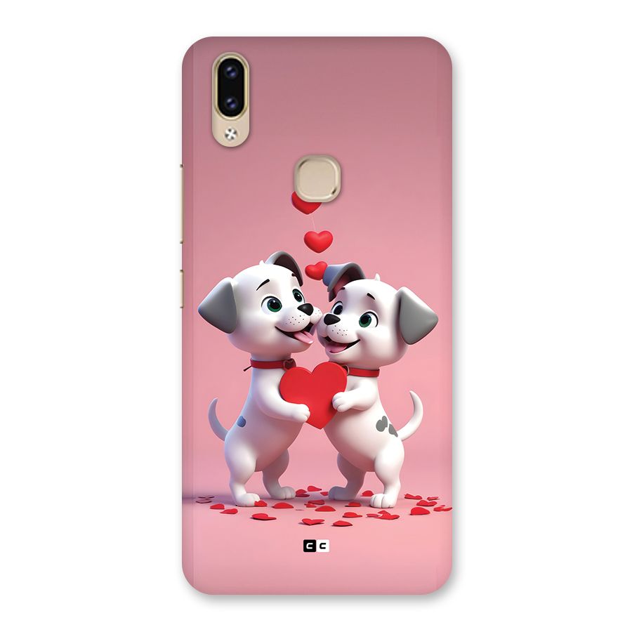 Two Puppies Together Back Case for Vivo V9 Youth