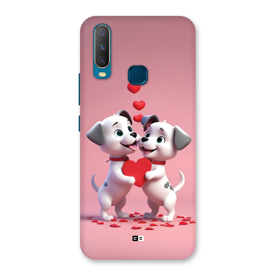 Two Puppies Together Back Case for Vivo Y11