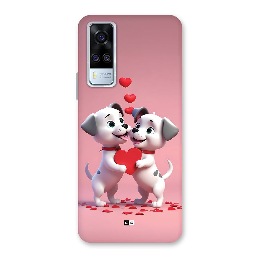 Two Puppies Together Back Case for Vivo Y31