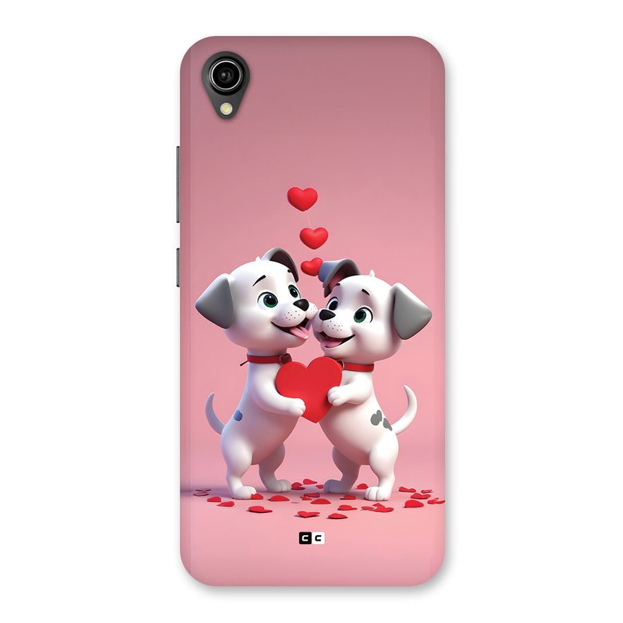 Two Puppies Together Back Case for Vivo Y90