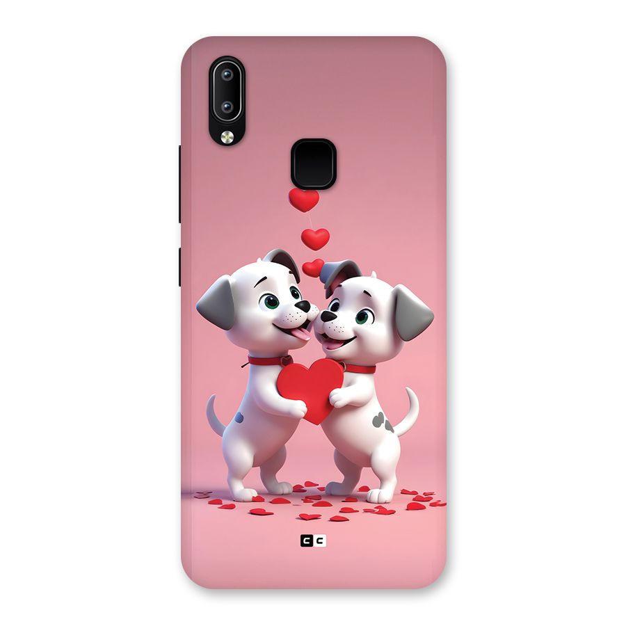 Two Puppies Together Back Case for Vivo Y93