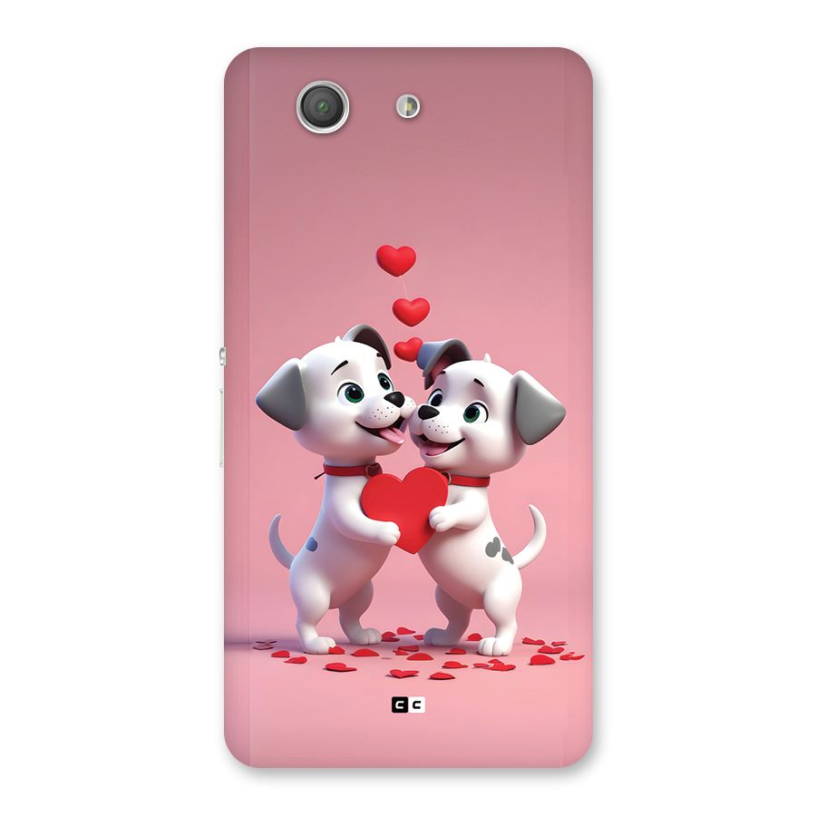 Two Puppies Together Back Case for Xperia Z3 Compact