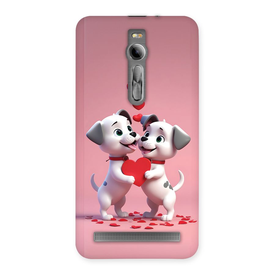 Two Puppies Together Back Case for Zenfone 2