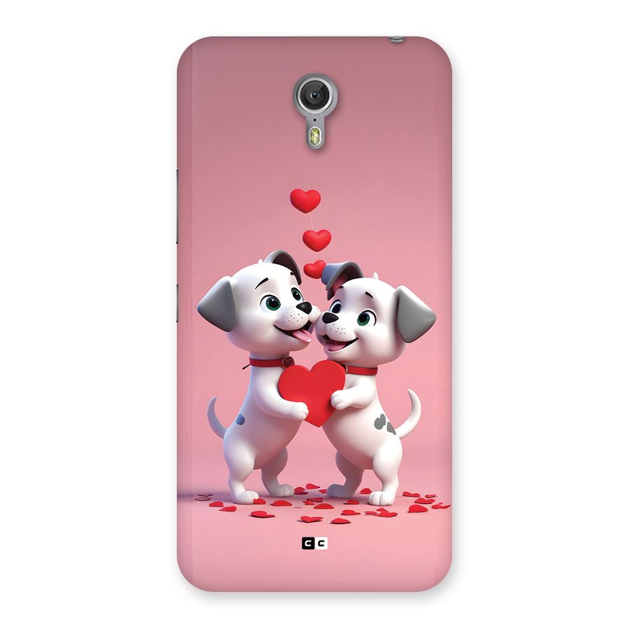 Two Puppies Together Back Case for Zuk Z1