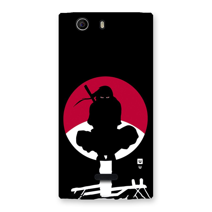 Uchiha Itachi Minimalist Back Case for Canvas Nitro 2 E311