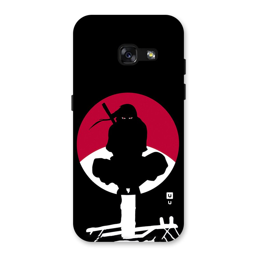 Uchiha Itachi Minimalist Back Case for Galaxy A3 (2017)