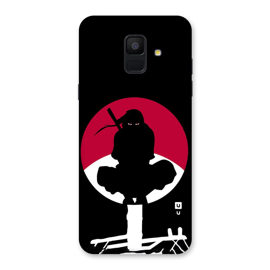 Uchiha Itachi Minimalist Back Case for Galaxy A6 (2018)