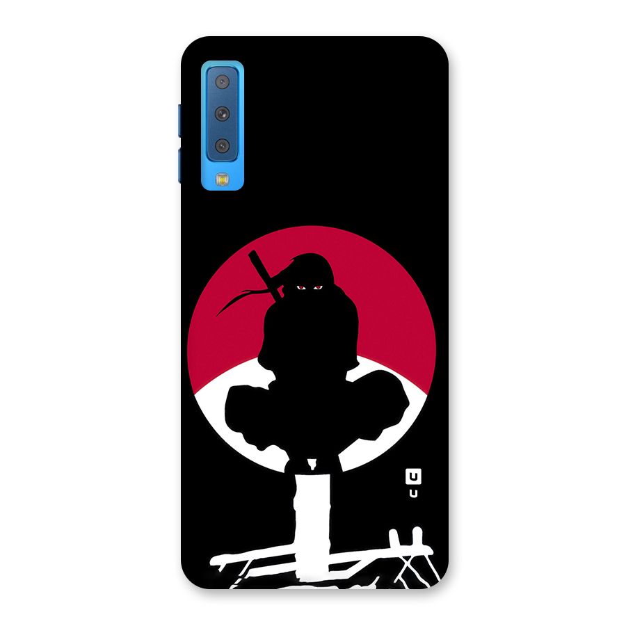 Uchiha Itachi Minimalist Back Case for Galaxy A7 (2018)