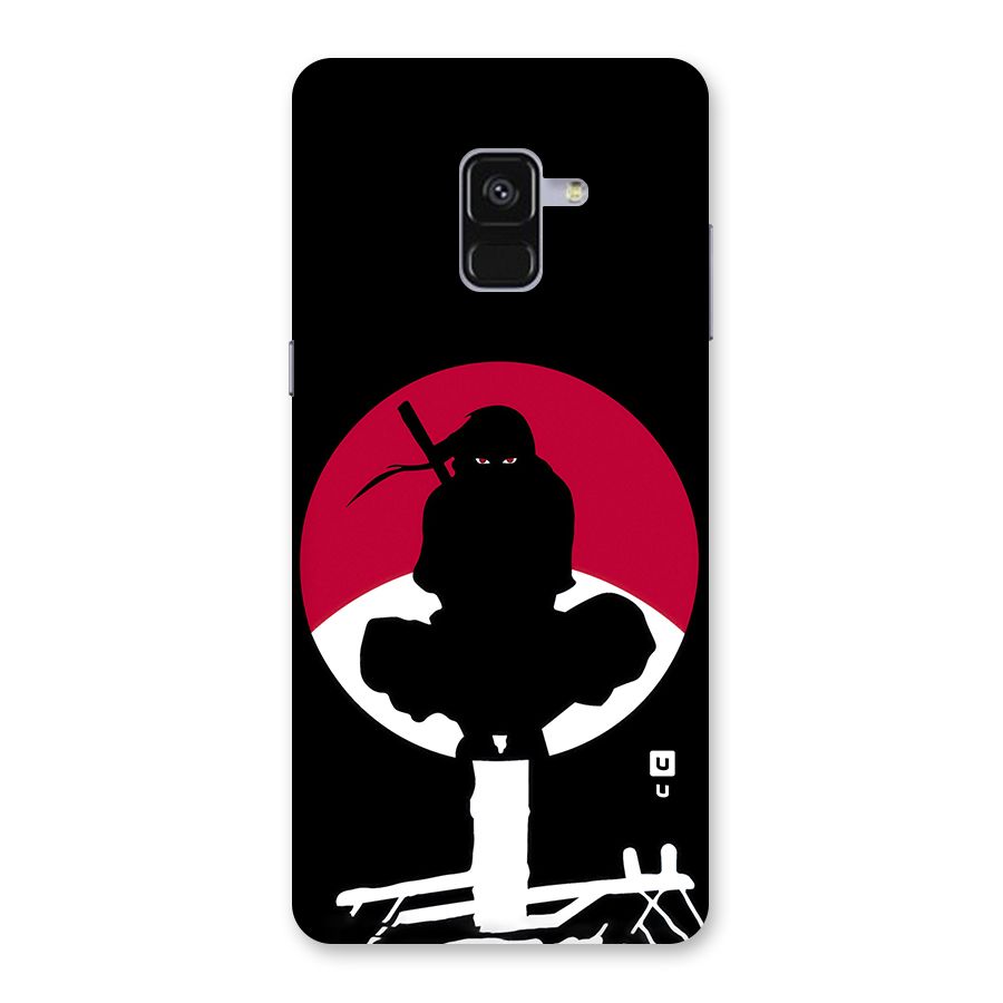 Uchiha Itachi Minimalist Back Case for Galaxy A8 Plus