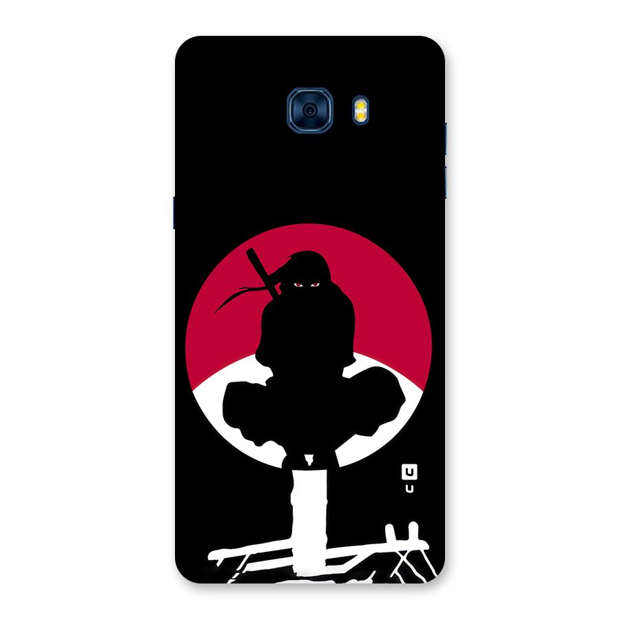Uchiha Itachi Minimalist Back Case for Galaxy C7 Pro