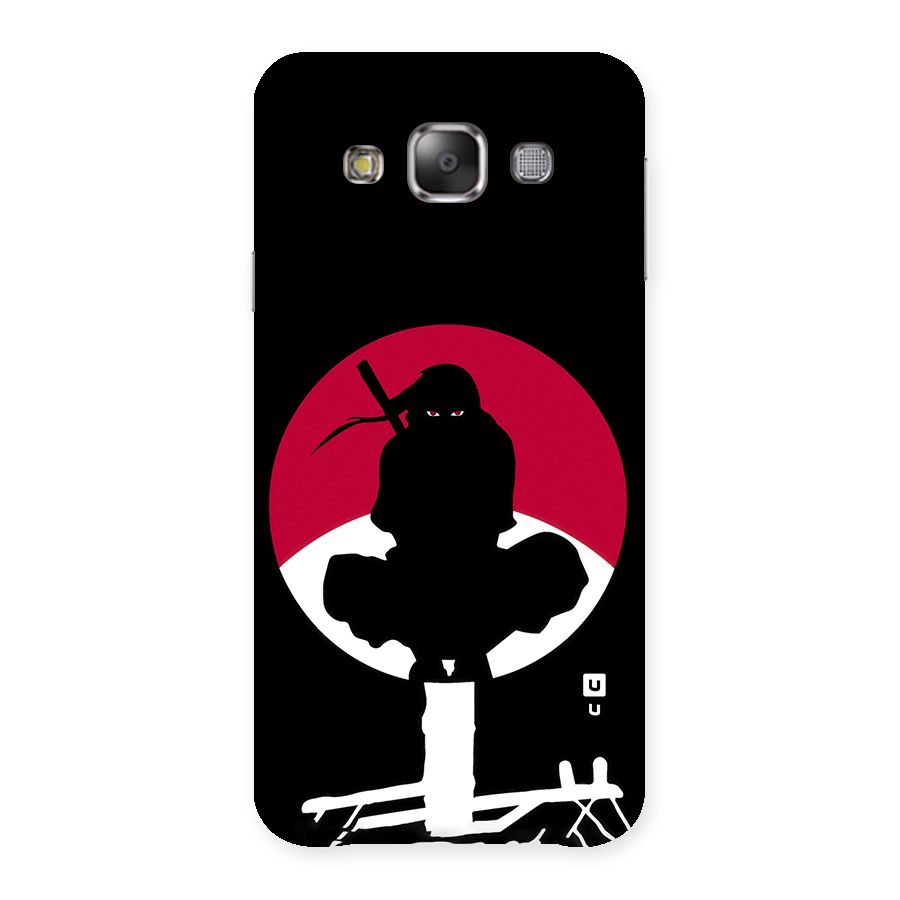 Uchiha Itachi Minimalist Back Case for Galaxy E7