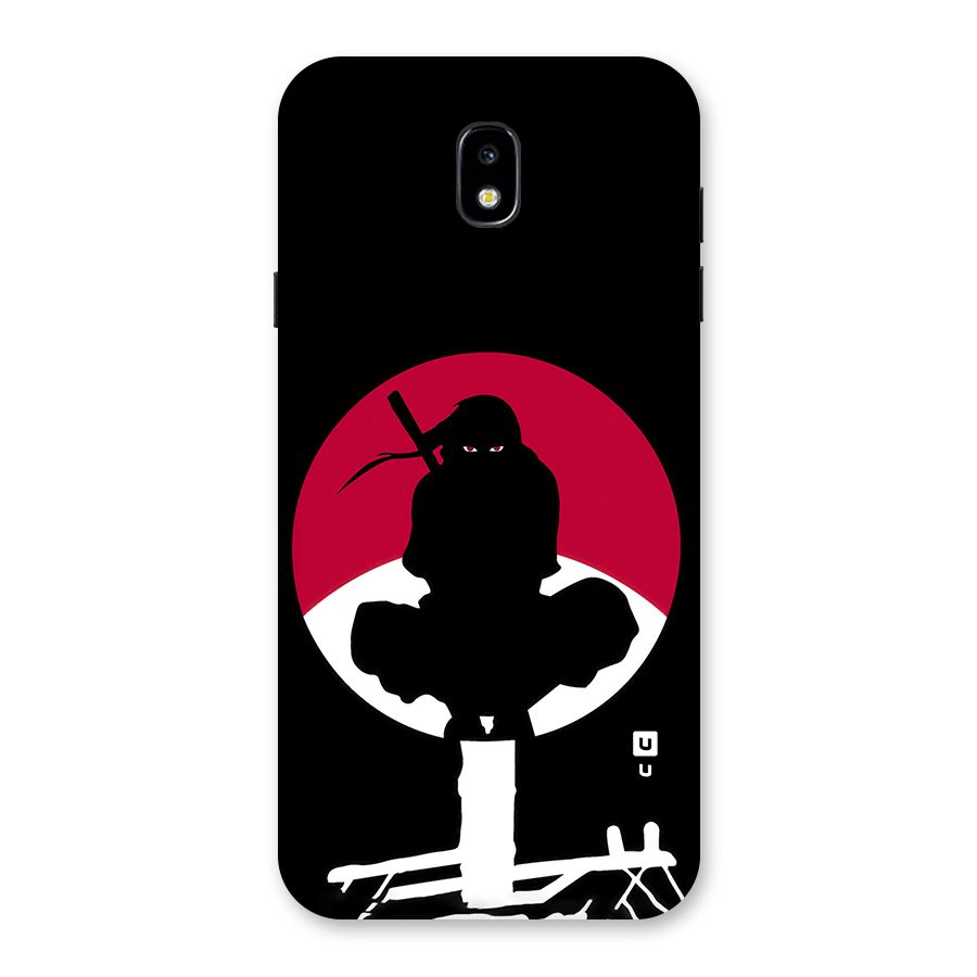 Uchiha Itachi Minimalist Back Case for Galaxy J7 Pro