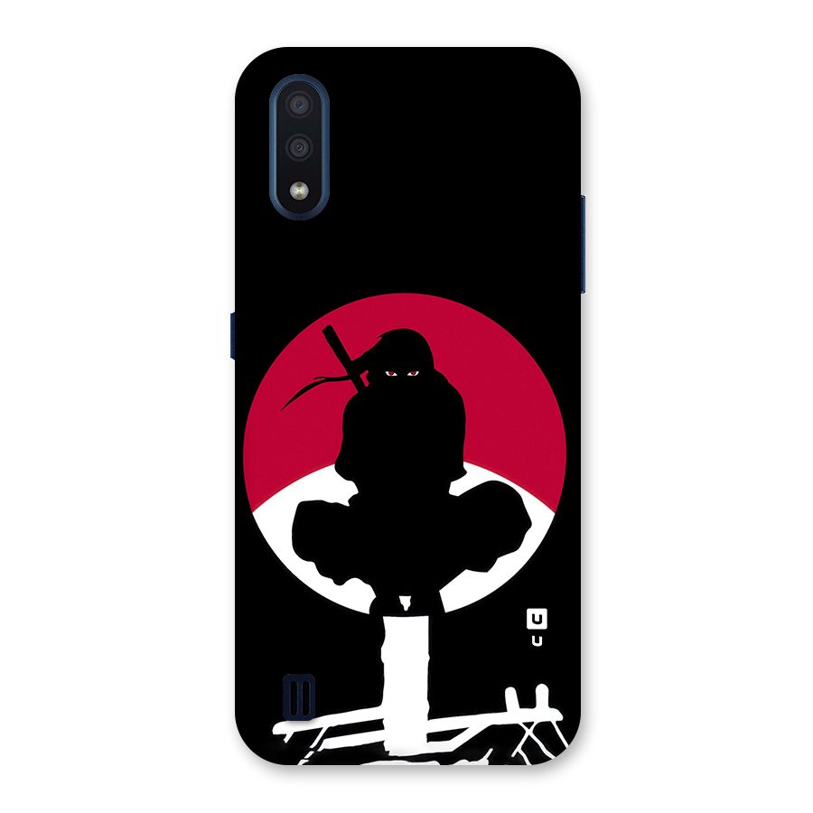 Uchiha Itachi Minimalist Back Case for Galaxy M01