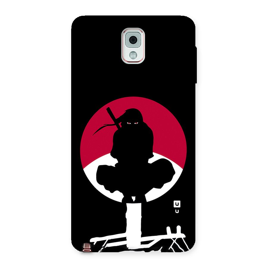 Uchiha Itachi Minimalist Back Case for Galaxy Note 3