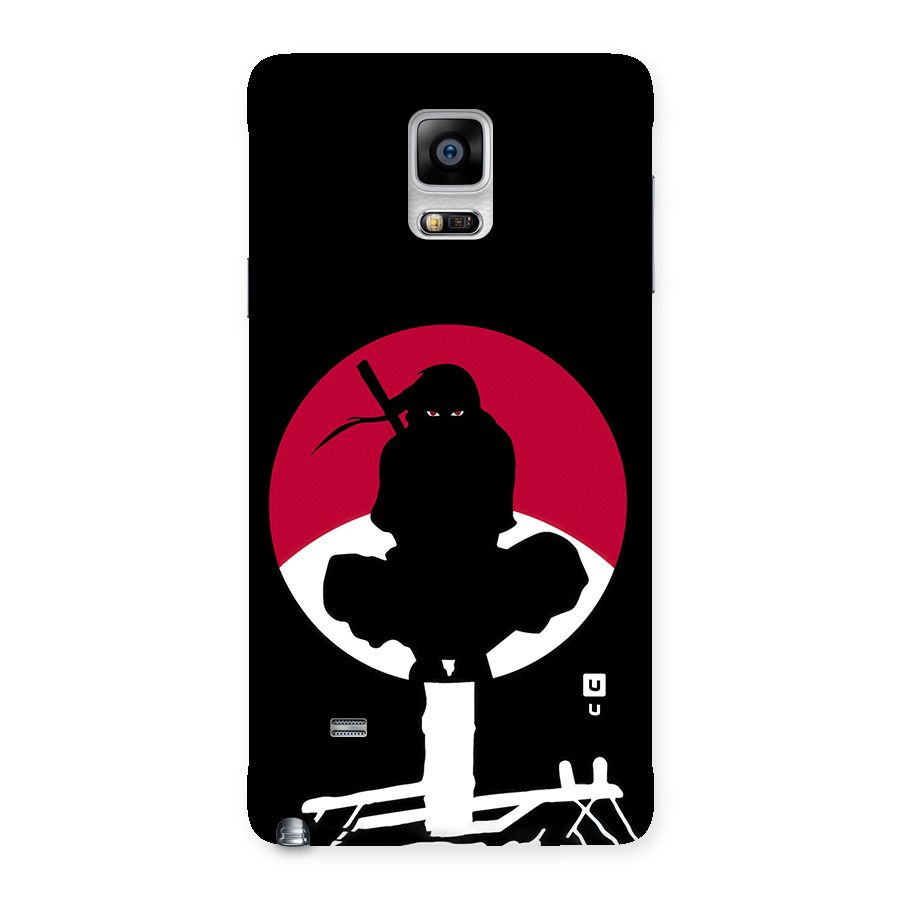 Uchiha Itachi Minimalist Back Case for Galaxy Note 4