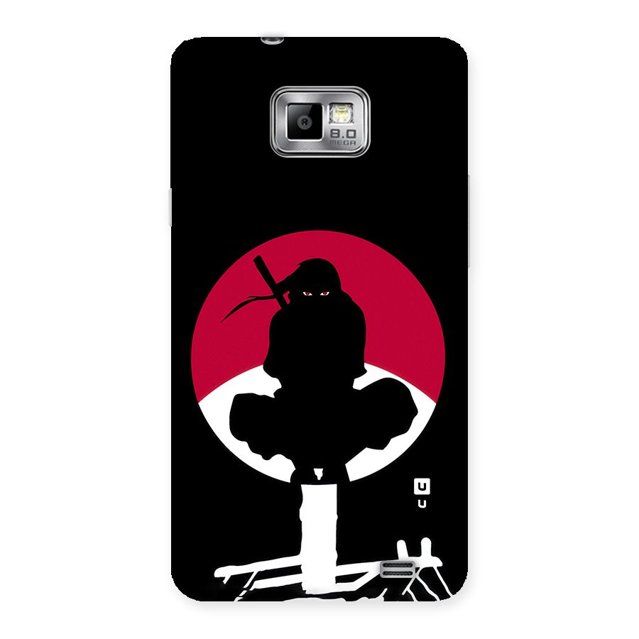 Uchiha Itachi Minimalist Back Case for Galaxy S2
