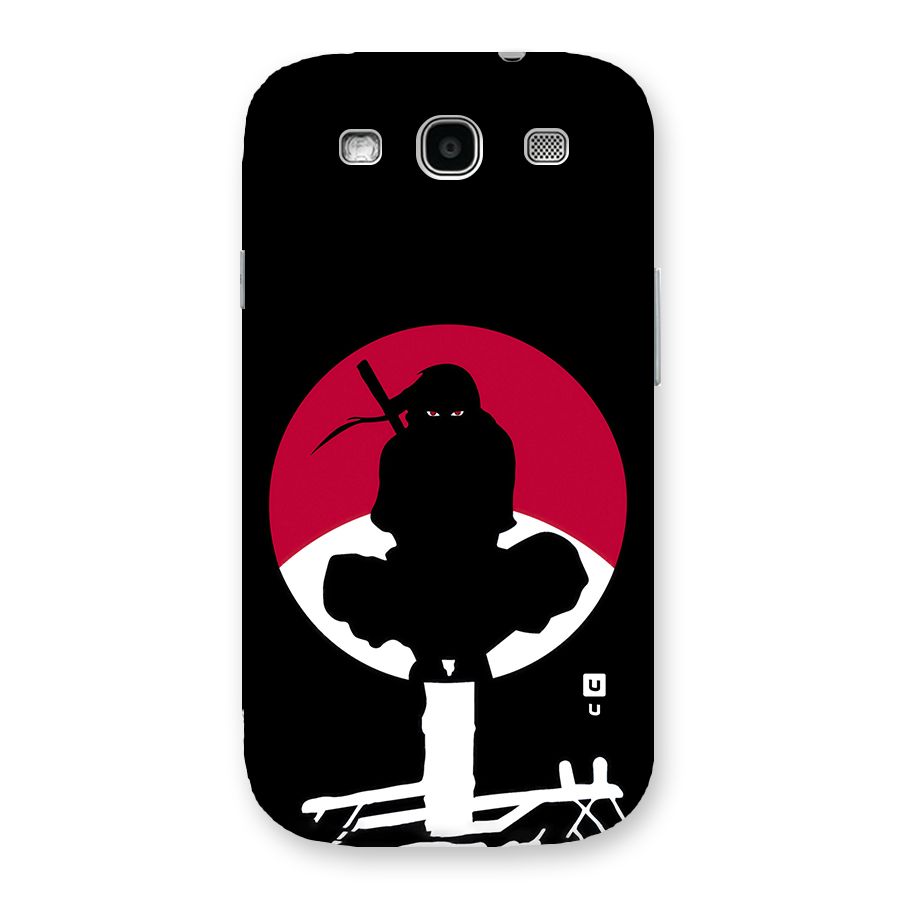 Uchiha Itachi Minimalist Back Case for Galaxy S3