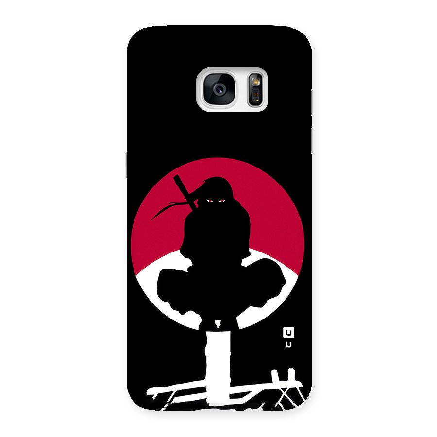 Uchiha Itachi Minimalist Back Case for Galaxy S7 Edge
