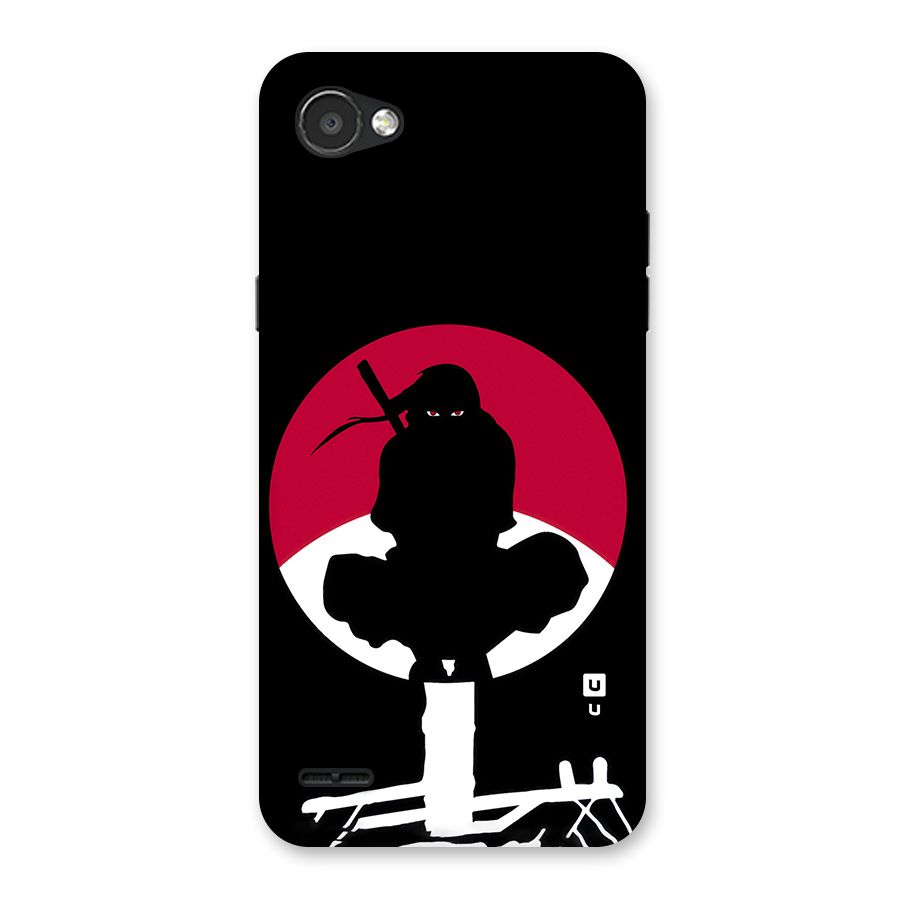 Uchiha Itachi Minimalist Back Case for LG Q6