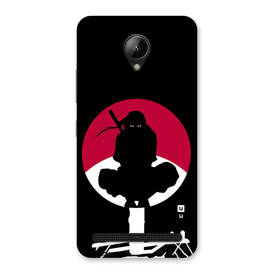 Uchiha Itachi Minimalist Back Case for Lenovo C2