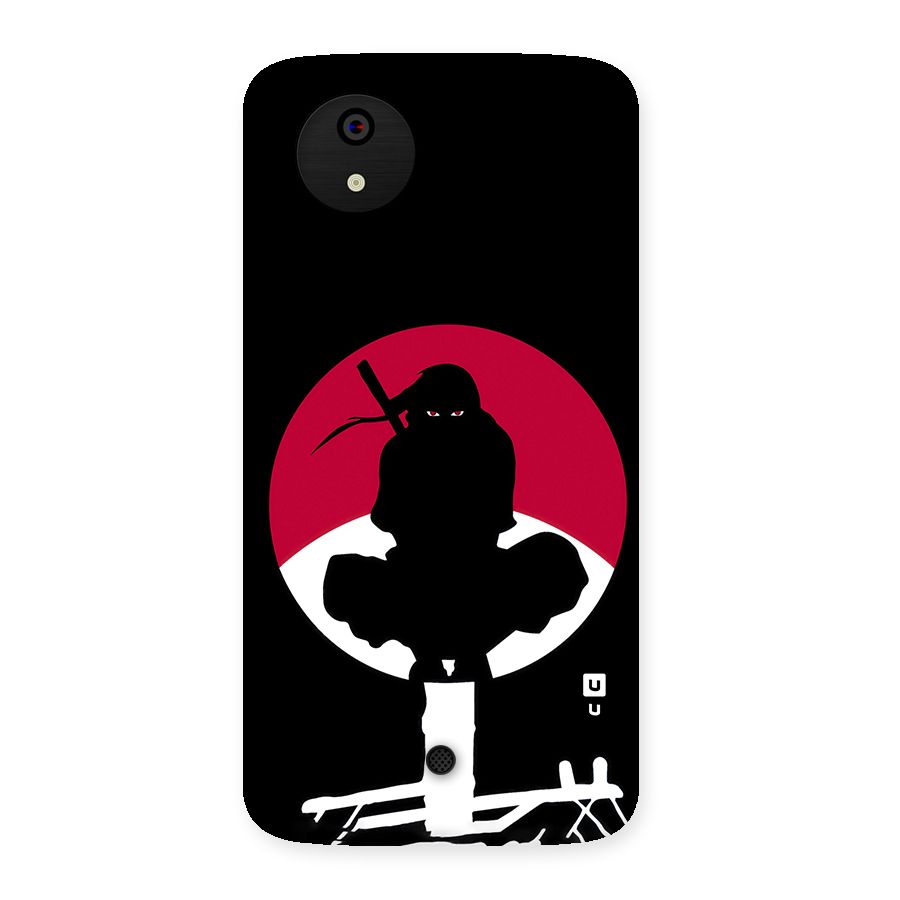 Uchiha Itachi Minimalist Back Case for Micromax Canvas A1